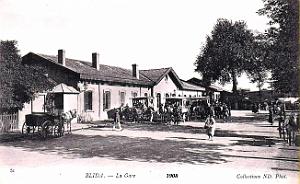 2986- Blida - Gare - 1908